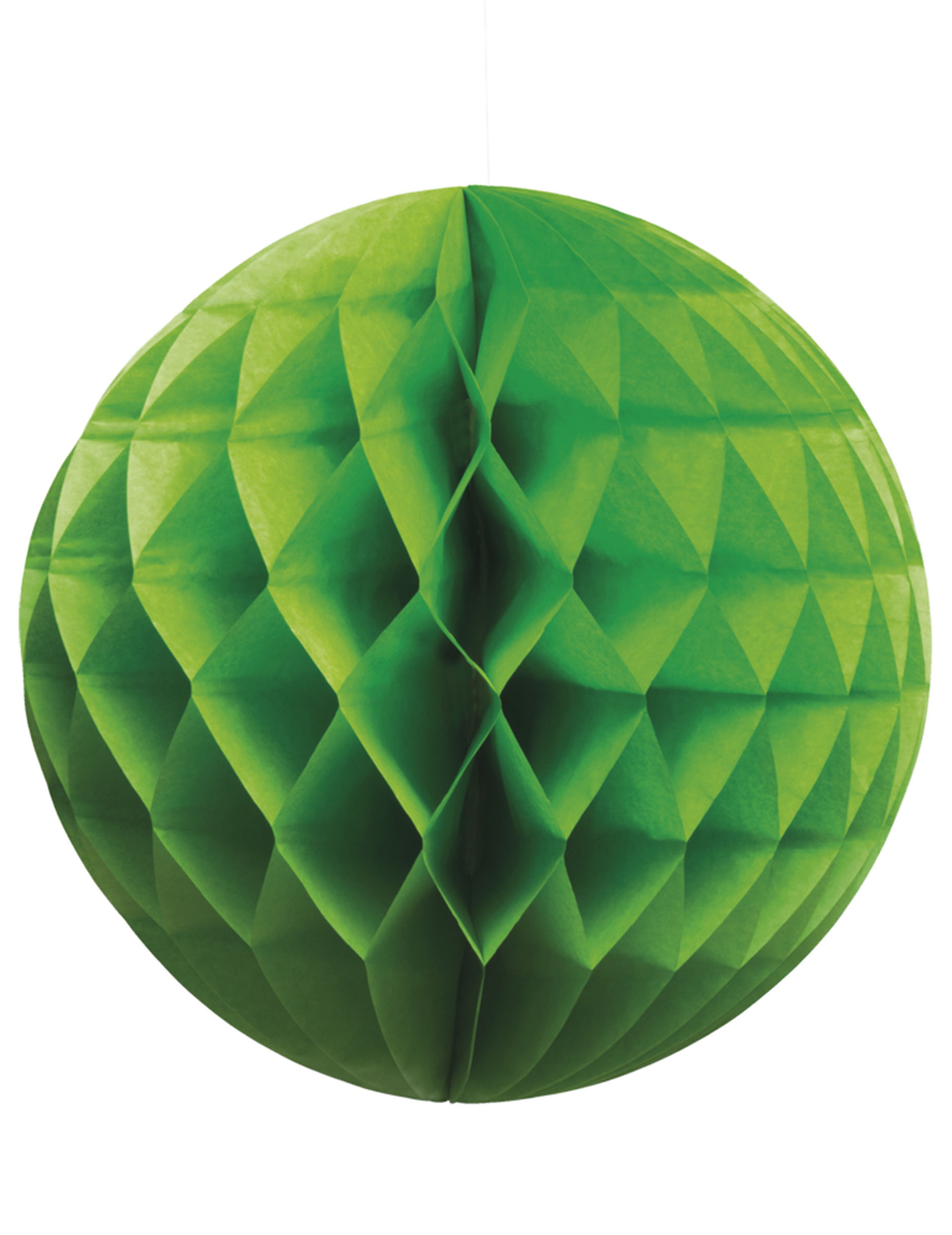 Palle Di Natale A Nido D'Ape Logbuch-Verlag – 5 Palline In Carta Verde Chiaro, 10 Cm, Infrangibili Con Chiusura Magnetica