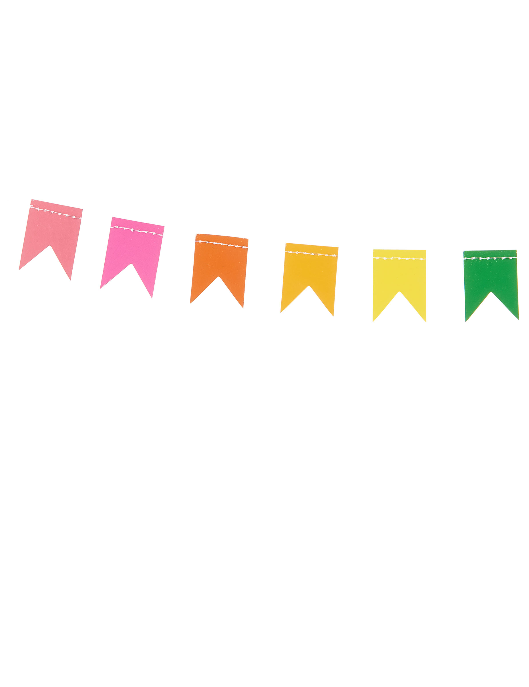 Multicolore Folat Ghirlanda di bandierine per 18° compleanno XS 60518 