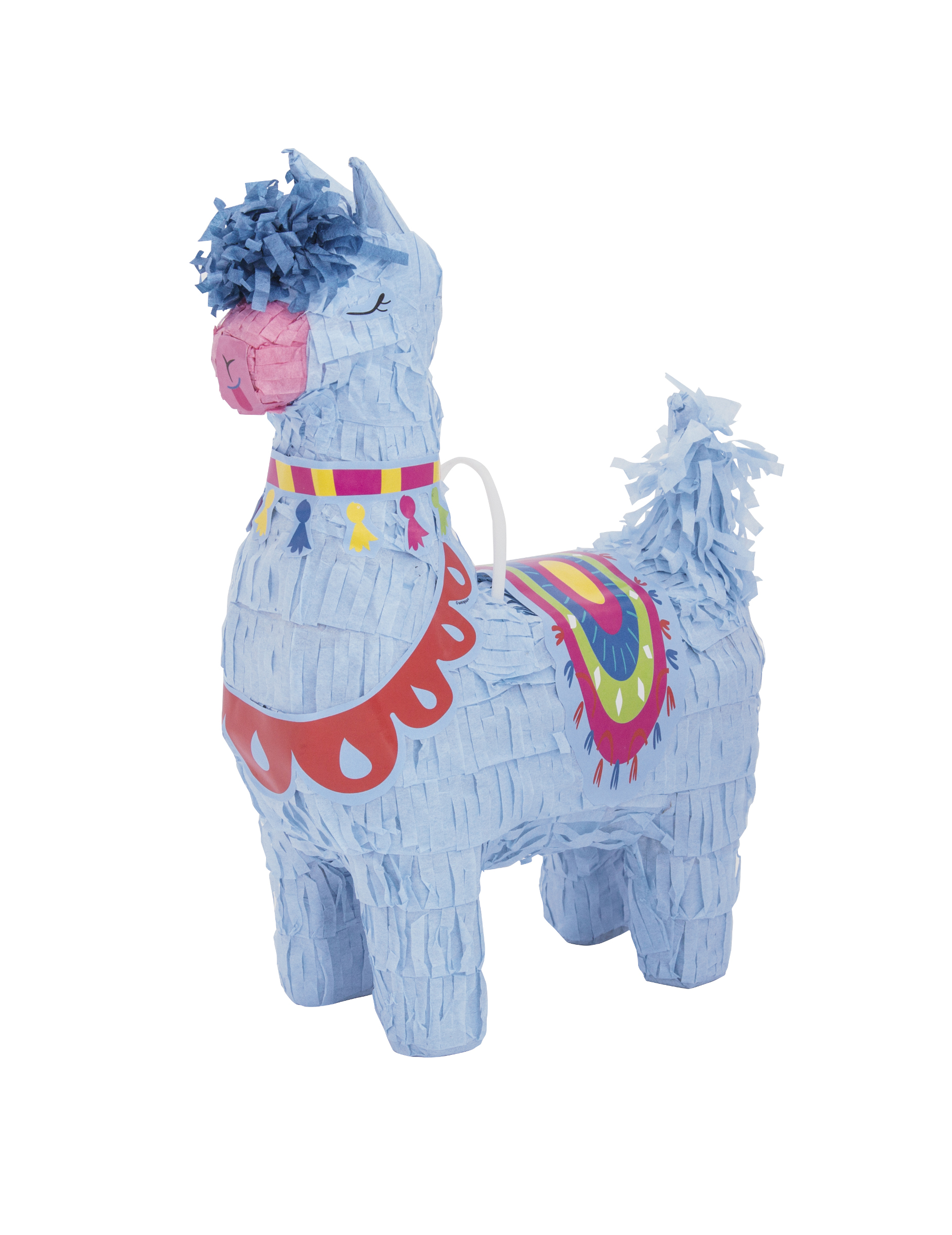 Smiffys Piñata Lama Arcobaleno: 43x26 Cm, Perfetta Per Feste A Tema
