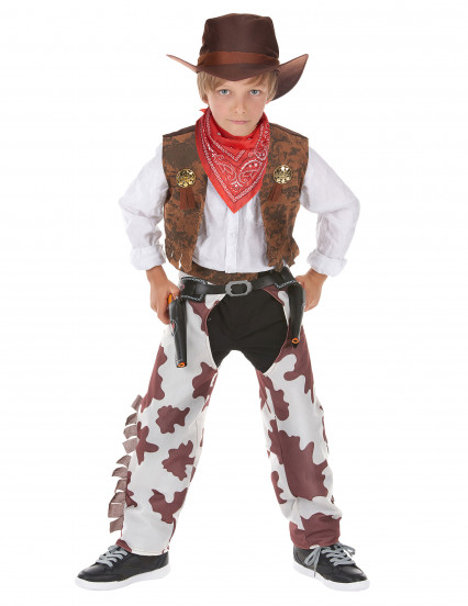 Costume di lusso cowboy per ragazzo Costume di lusso cowboy per ragazzo