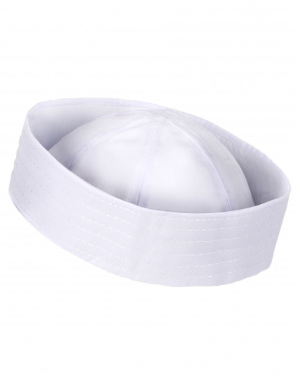 Cappello bianco da marinaio Cappello bianco da marinaio