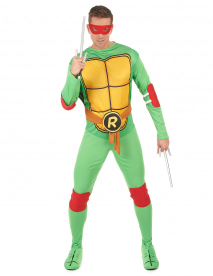 Travestimento classico da Raffaello delle Tartarughe Ninja™ per adulto Travestimento classico da Raffaello delle Tartarughe Ninja™ per adulto