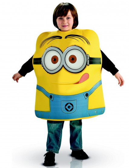 Costume in gomma piuma Dave dei Minion Costume in gomma piuma Dave dei Minion