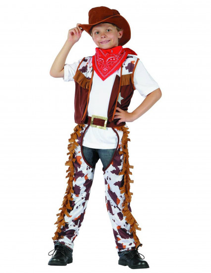 Travestimento da cowboy con frange per bambino Travestimento da cowboy con frange per bambino