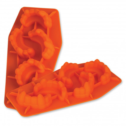 Stampi per il ghiaccio a forma di canini di Dracula per Halloween Stampi per il ghiaccio a forma di canini di Dracula per Halloween