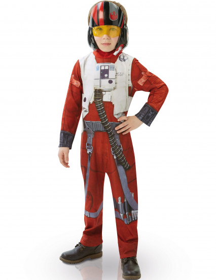 Costume classico Poe X-Wing fighter di Star Wars II™ per bambino Costume classico Poe X-Wing fighter di Star Wars II™ per bambino