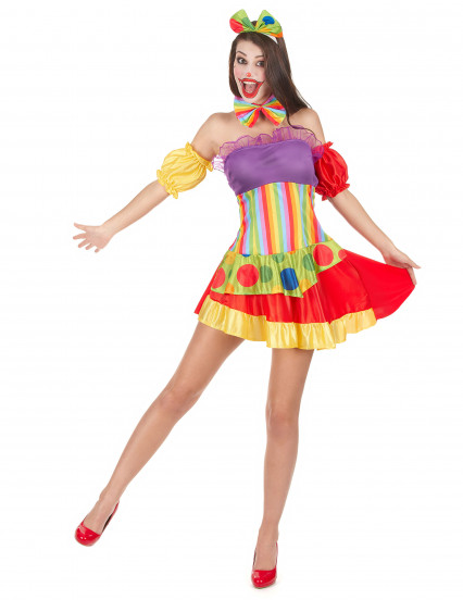 Costume clown per donna Costume clown per donna