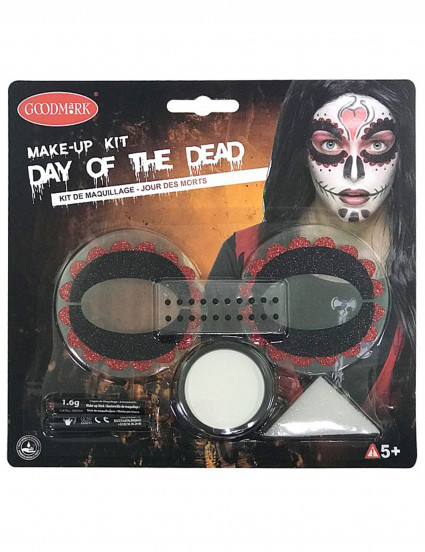 Kit trucco colorato donna - Dia de los Muertos Kit trucco colorato donna - Dia de los Muertos