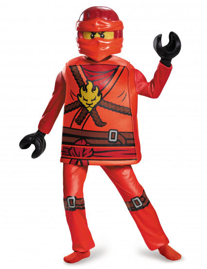 Costume deluxe Kai Ninjago™ - LEGO® per bambino Costume deluxe Kai Ninjago™ - LEGO® per bambino
