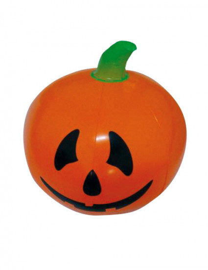 COMIN Decorazione Gonfiabile Per Esterni A Forma Di Cane Zucca – 1,5 M Con Luci LED, Per Halloween