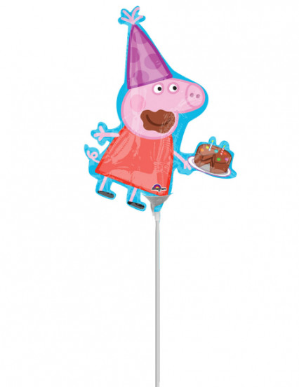 Peppa Pig Compleanno Palloncini In Lamine Grande Di Peppa Pig E George - Decorazione Compleanno Per Bambini Set Palloncini Personaggi