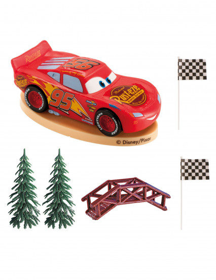 Kit decorazione torta Cars™ 8cm Kit decorazione torta Cars™ 8cm