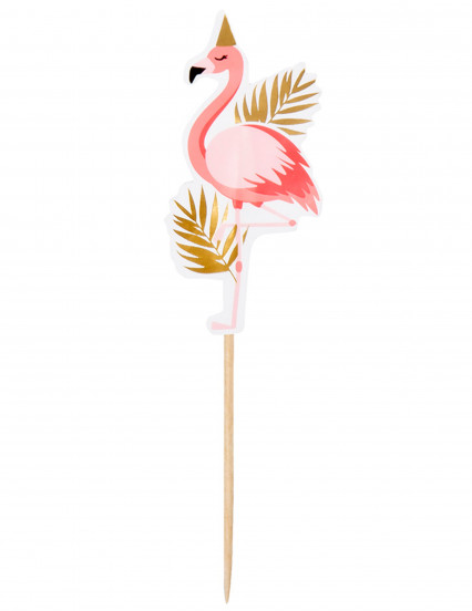 Festone Compleanno Fenicotteri Rosa – Decorazione Tropicale Hawaiana Luau – Ghirlanda Di Carta