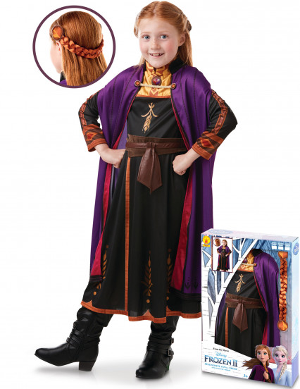 Cofanetto regalo costume e accessori Anna Frozen 2™ Cofanetto regalo costume e accessori Anna Frozen 2™