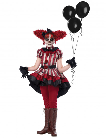 Costume clown impertinente bambina Costume clown impertinente bambina