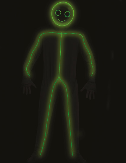 Costume da omino led per adulto Costume da omino led per adulto