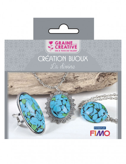 Kit creazione gioielli con pietre blu Kit creazione gioielli con pietre blu