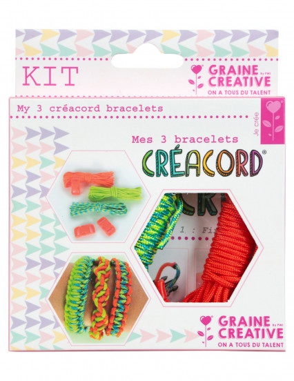 Kit Créacord® bracciali Tropical Kit Créacord® bracciali Tropical