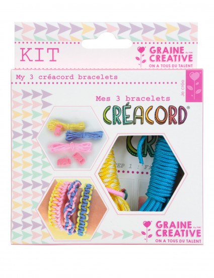 Kit Créacord® bracciali Arcobaleno Kit Créacord® bracciali Arcobaleno