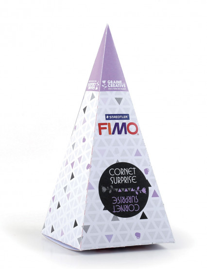 Cono sorpresa viola FIMO™ luna Cono sorpresa viola FIMO™ luna