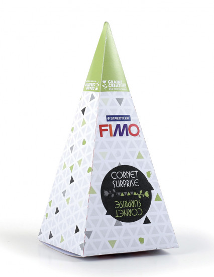 Cono sorpresa verde FIMO™ volpe Cono sorpresa verde FIMO™ volpe