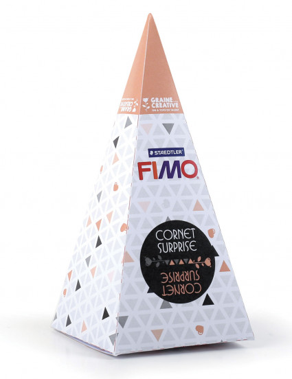 Cono sorpresa arancione FIMO™ unicorno Cono sorpresa arancione FIMO™ unicorno
