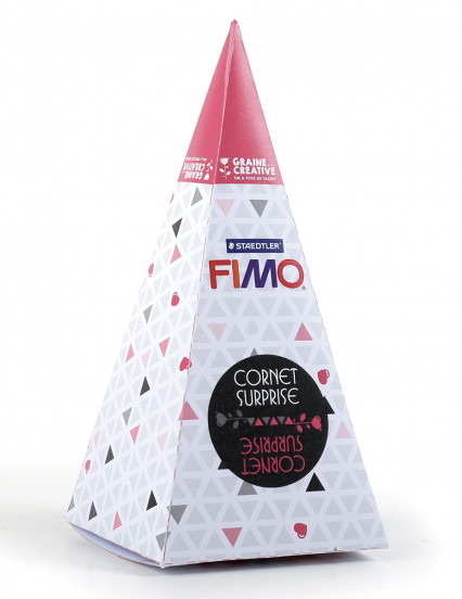 Cono sorpresa rosa FIMO™ sirena Cono sorpresa rosa FIMO™ sirena