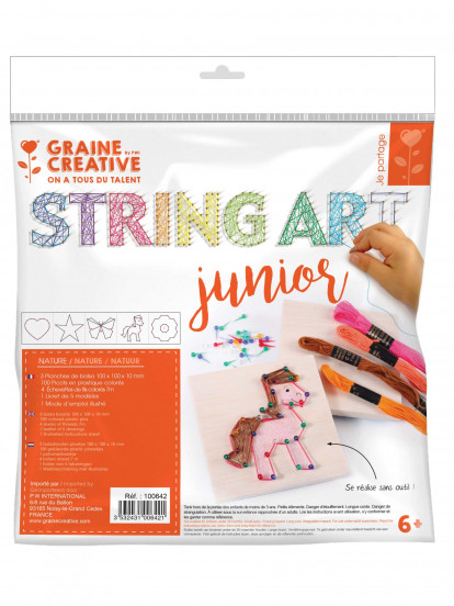 Kit string art a tema naturale Kit string art a tema naturale