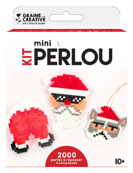 Kit perline da stirare Babbo Natale Kit perline da stirare Babbo Natale