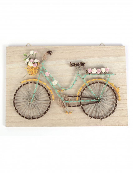 Quadro string art bicicletta Quadro string art bicicletta