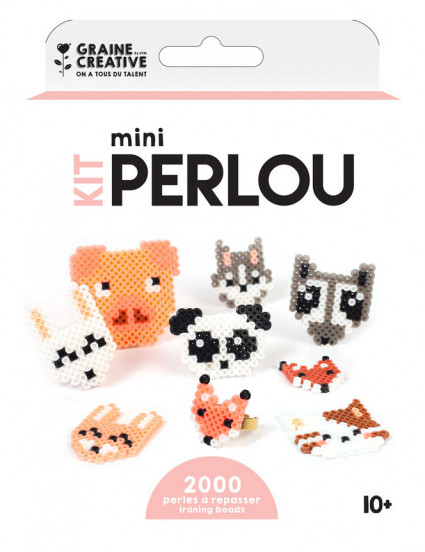 Kit perline da stirare tema animali Kit perline da stirare tema animali