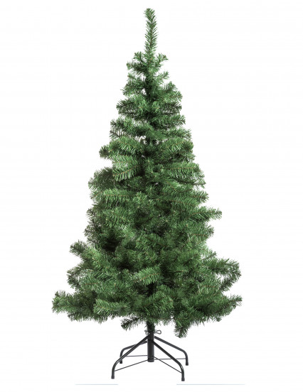 Albero di Natale artificiale verde su piede 120 x 64 cm 1,6 kg Albero di Natale artificiale verde su piede 120 x 64 cm 1,6 kg