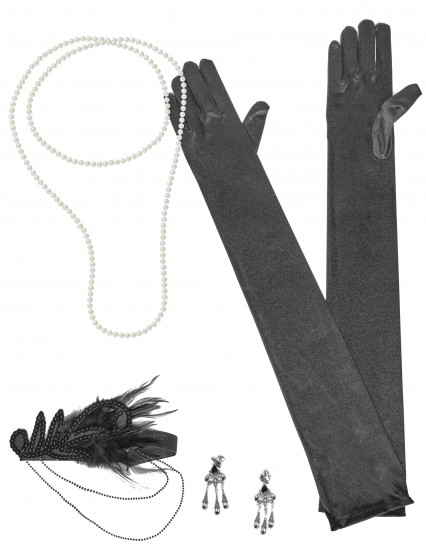 Kit accessori anni '20 per donna Kit accessori anni '20 per donna