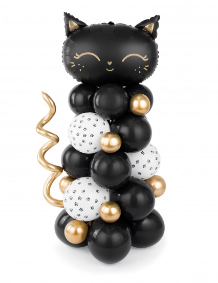 Bouquet palloncini gatto nero Bouquet palloncini gatto nero