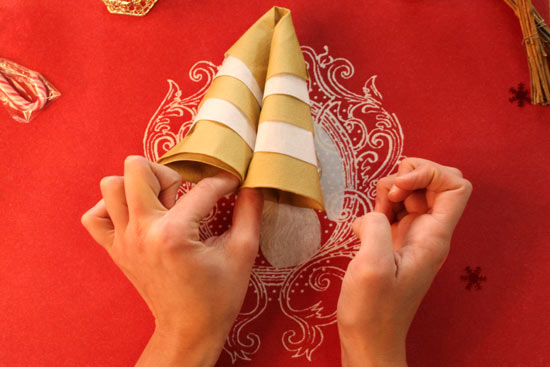 50 Tovaglioli Natalizi Usa E Getta Con Albero Di Natale Argento, 31x41,8 Cm – Airlaid, Assorbenti