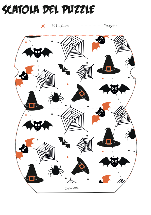 Puzzle 1000 Pezzi Per Adulti 'Fattoria Di Halloween' | Dimensioni 50x70 Cm | Ecologico Con Lettere Sul Retro E Poster Incluso | Decorazione Casa