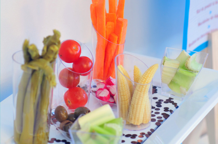 Verdure di stagione per un aperitivo fresco e leggero