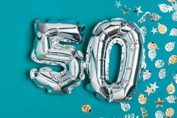 Come festeggiare alla grande i 50 anni