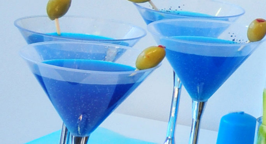 Un cocktail blu 100% naturale? Sì, è possibile!